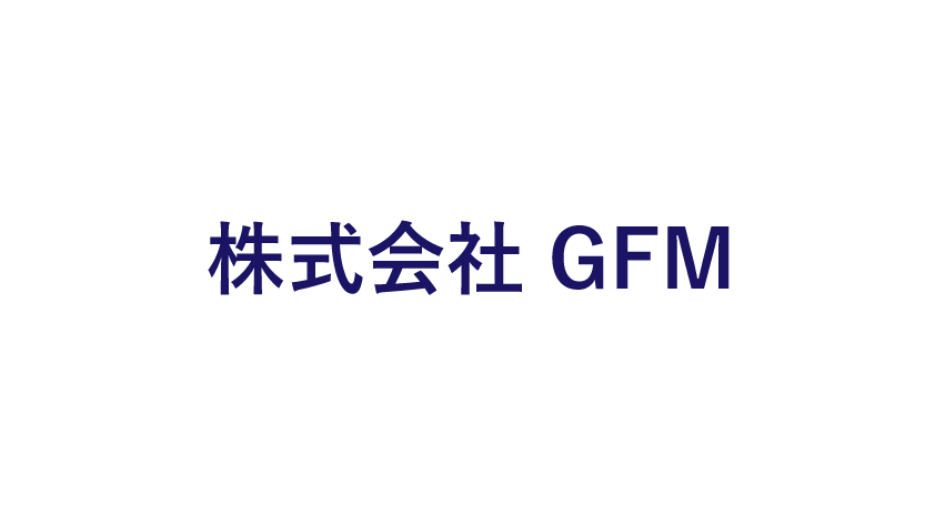 株式会社 GFM(ジーエフエム)のロゴマーク