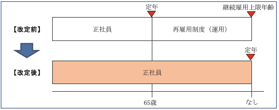 雇用制度改定の概要